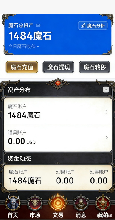 魔域私服野外挂机场景